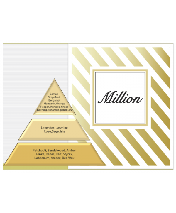 Million – Ulei Esențial Odorizant de Cameră Premium, 50 ml | Aromă Luxury, Citrică și Lemnoasă Million – Ulei Esențial Odorizant de Cameră Premium, 50 ml | Aromă Luxury, Citrică și Lemnoasă