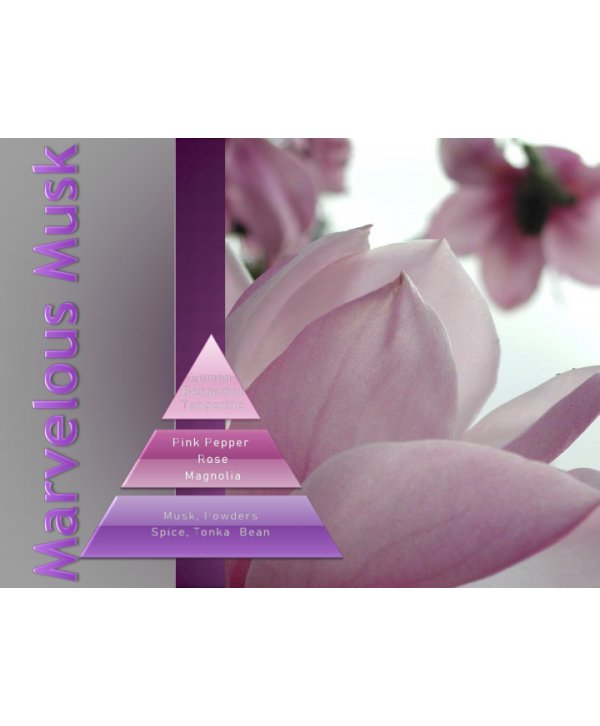 Marvelous Musk – Ulei Esențial Odorizant de Cameră Premium, 50 ml | Aromă Catifelată, Curată și Sofisticată