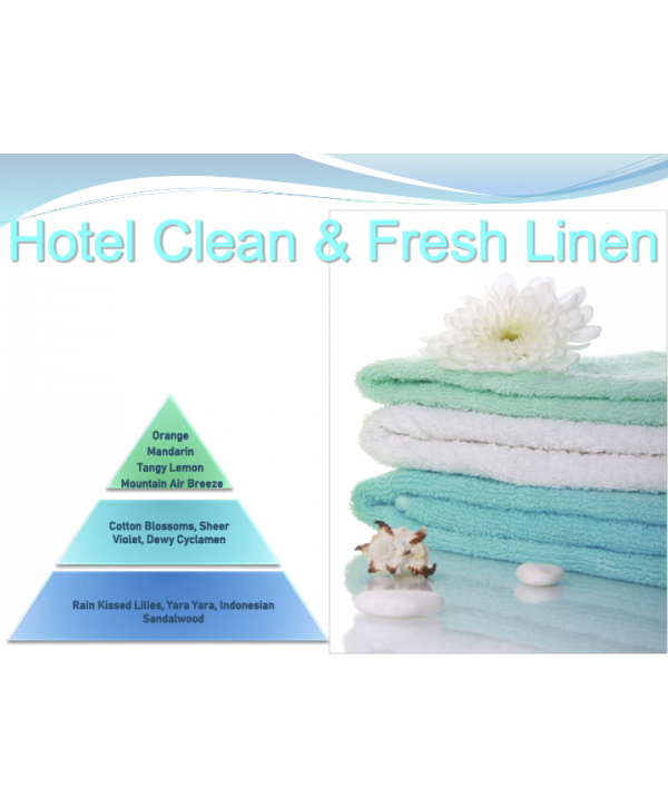 Hotel Clean & Fresh Linen – Ulei Esențial Odorizant de Cameră Premium, 500 ml | Aromă Curată, Proaspătă și Elegantă