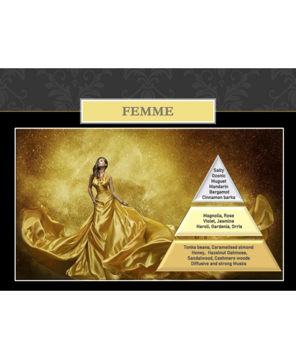 Femme – Ulei Esențial Odorizant de Cameră Premium, 500 ml | Aromă Feminină, Rafinată și Elegantă Femme – Ulei Esențial Odorizant de Cameră Premium, 500 ml | Aromă Feminină, Rafinată și Elegantă