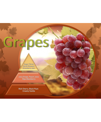 Grapes – Ulei Esențial Odorizant de Cameră Premium, 50 ml | Aromă Fructată, Dulce și Catifelată