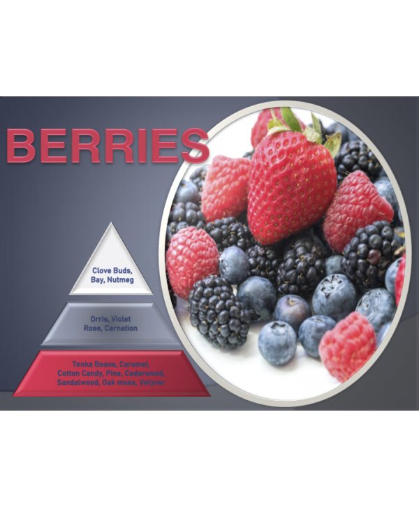 Berries – Ulei Esențial Odorizant de Cameră Premium, 500 ml | Aromă Fructată, Rafinată și Catifelată