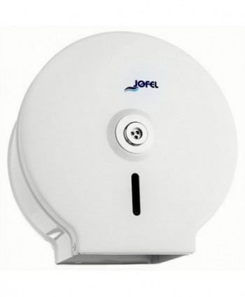  Dispensere hartie igienica - Dispenser hartie igienica Jumbo, metalic, alb, Jofel Business - arli.ro