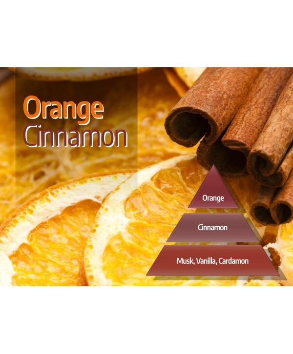 Orange Cinnamon – Ulei Esențial Odorizant de Cameră Premium, 500 ml | Aromă Caldă, Citrică și Condimentată