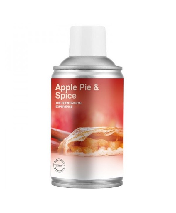  Odorizante spray de camera - - Odorizant profesional pentru patiserii, aroma  Apple Pie & Spice (placinta cu mere), gama Delicatese, rezerva 250ml ScentPlus - arli.ro