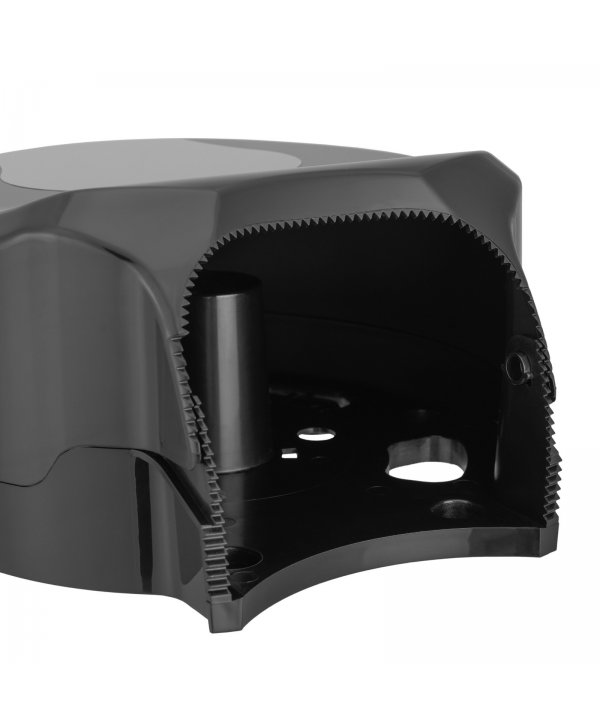Dispenser Hârtie Igienică Jumbo San Jamar® SUMMIT 🇺🇸 – Design Premium Negru & Cromat pentru Spații Moderne și Trafic Intens