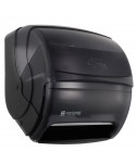 Dispensere prosoape hartie - Dispenser Rola Hartie Autocut San Jamar, Actionare cu Cotul, ABS Fumuriu de Inalta Calitate, Design Elegant - arli.ro