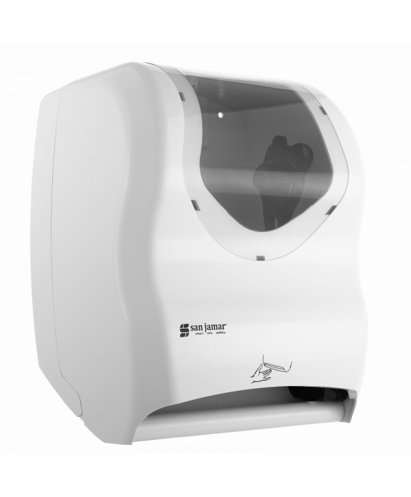 Dispensere prosoape hartie - - Dispenser premium prosop hartie rola autocut, alb, senzor, Sumit, San Jamar U.S.A. - arli.ro