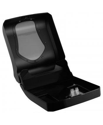 Dispenser Profesional Prosoape de Hârtie Pliate San Jamar® SUMMIT 🇺🇸 – Negru & Cromat – Eleganță, Durabilitate și Igienă Premium