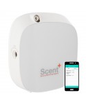 Uleiuri esentiale pentru 30 - 5000 mp - Dispenser odorizant profesional, aparat difuzor de arome prin nebulizare cu ulei esential, alb - ScentPlus 30 - arli.ro