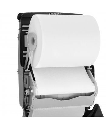Dispenser Prosop Hartie Rola Autocut  Jofel AZUR, Reducere Consum de Hartie, Calitate Superioara, Negru Mat