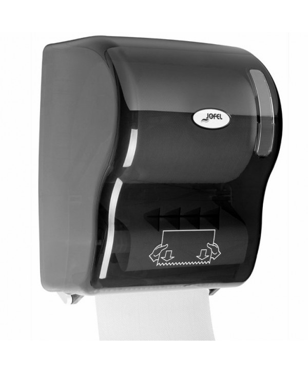 Dispensere rola hartie - - Dispenser prosop hartie rola, fumuriu - Jofel Autocut - arli.ro