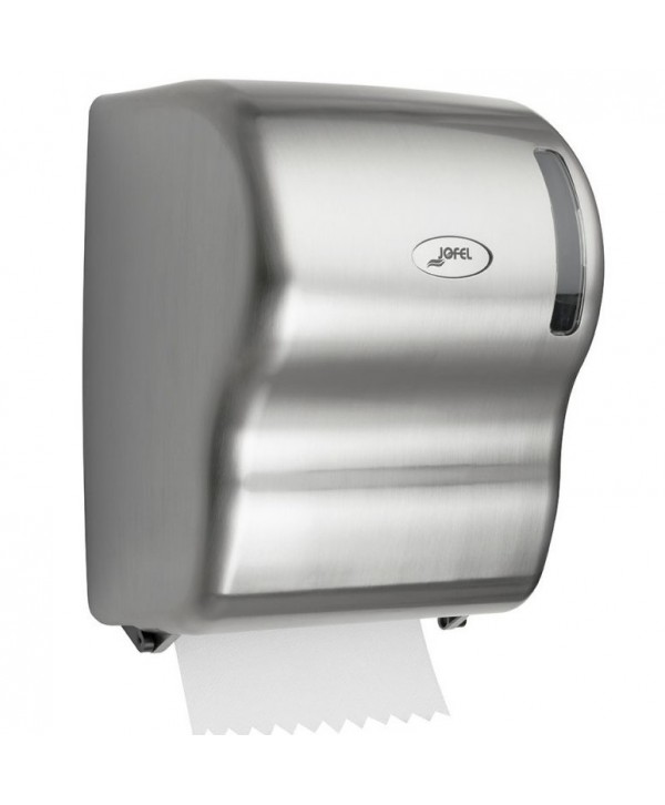 Dispensere Hartie - - Dispenser Autocut Prosop Hartie Rola din Inox Lucios Premium - Jofel FUTURA - Igiena si Sustenabilitate - arli.ro