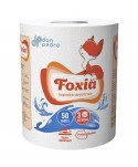 Prosoape de hartie - Prosoape de hartie tip rola, 3 straturi, 100% celuloza, albe, 50 metri, 227 portii, Foxia - arli.ro