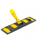 Acasa - Set de curatenie ArliPlus® cu mop plat din microfibra, presa de stors profesionala, accesorii incluse, galben (cf cod culori UE) - arli.ro