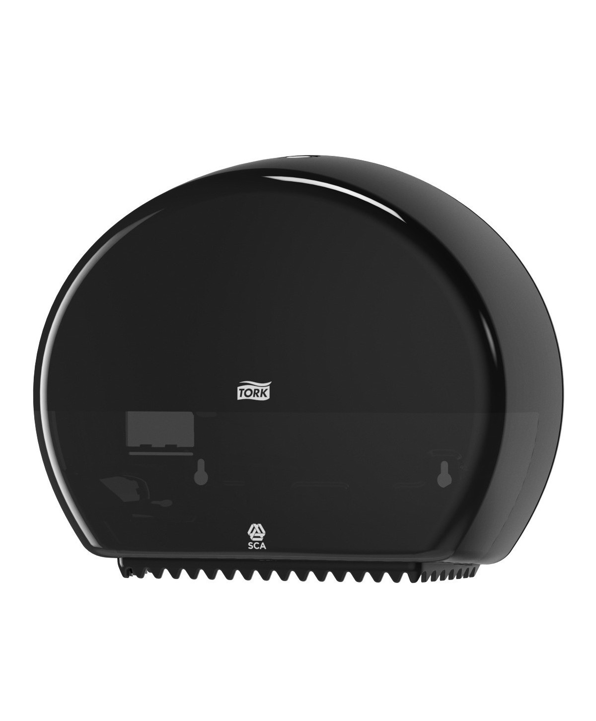 Dispenser Hârtie Igienică Tork Mini Jumbo T2 – Negru Elevation Design, cod 555008 🇸🇪