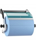 Acasa - Suport rola hartie industriala, fixare pe perete, alb / turcoaz, Tork W1, cod 652100 - arli.ro