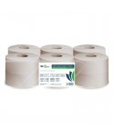 Hartie igienica - Hartie igienica jumbo pentru dispenser, economica, 1 strat, 100% reciclata, ArliSoft Eco Nature, pachet 12 role x 180 metri - arli.ro