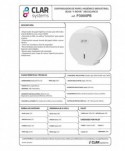 Dispensere hartie igienica - Dispenser de Hârtie Igienică CLAR Systems I-NOVA pentru Role Jumbo – Eficiență și Igienă într-un Design Modern - arli.ro