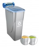 Acasa - Coș de Gunoi cu Capac Albastru 25 Litri + 🎁 50 Saci Albaștri ArliSoft – Soluție eficientă pentru colectare hârtie și carton - arli.ro