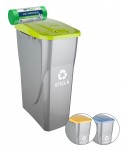 Acasa - Coș de Gunoi cu Capac Verde 25 Litri + 🎁 50 Saci Verzi ArliSoft – Soluție eficientă pentru colectare sticlă reciclabile - arli.ro