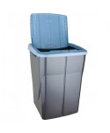 Acasa - Coș de Gunoi cu Capac Albastru 45 Litri + 🎁 10 Saci Albaștri ArliSoft – Soluție practică pentru colectarea hârtiei și cartonului - arli.ro