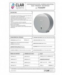  Dispensere hartie igienica - Dispenser de Hârtie Igienică CLAR Systems I-NOVA în Finisaj Argintiu Cromat – Eleganță și Funcționalitate pentru Spații Moderne - arli.ro