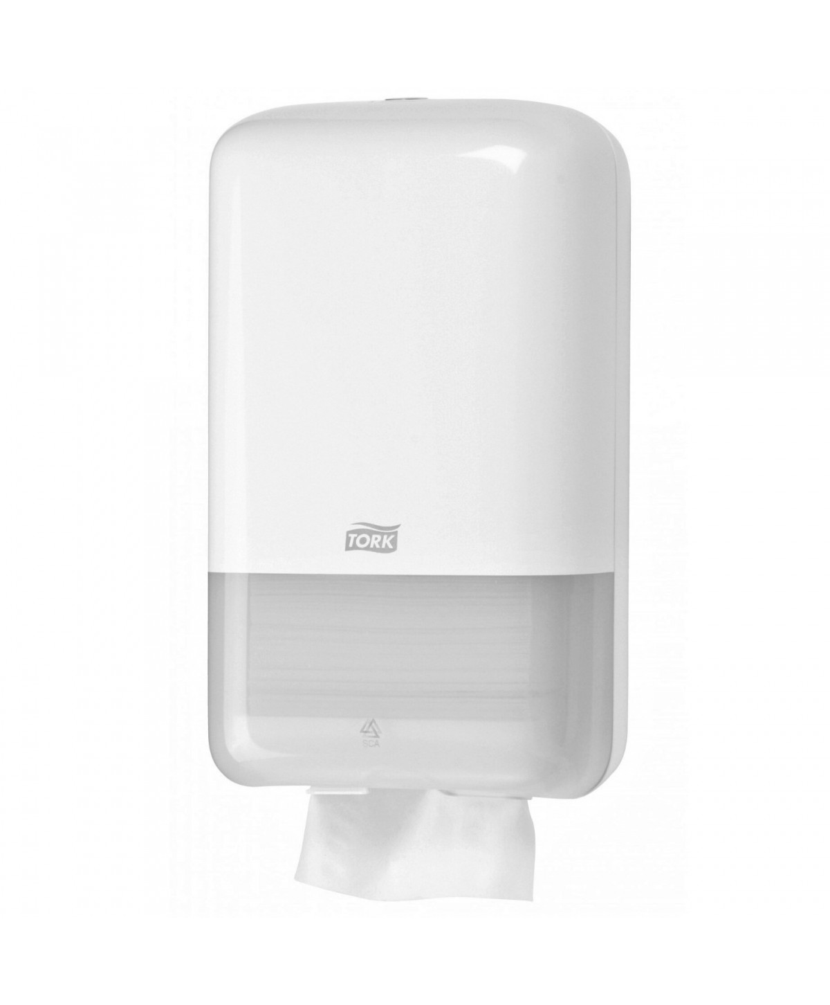 Dispenser Hârtie Igienică Împăturită Tork T3 – Alb Elevation Design, cod 556000 🇸🇪