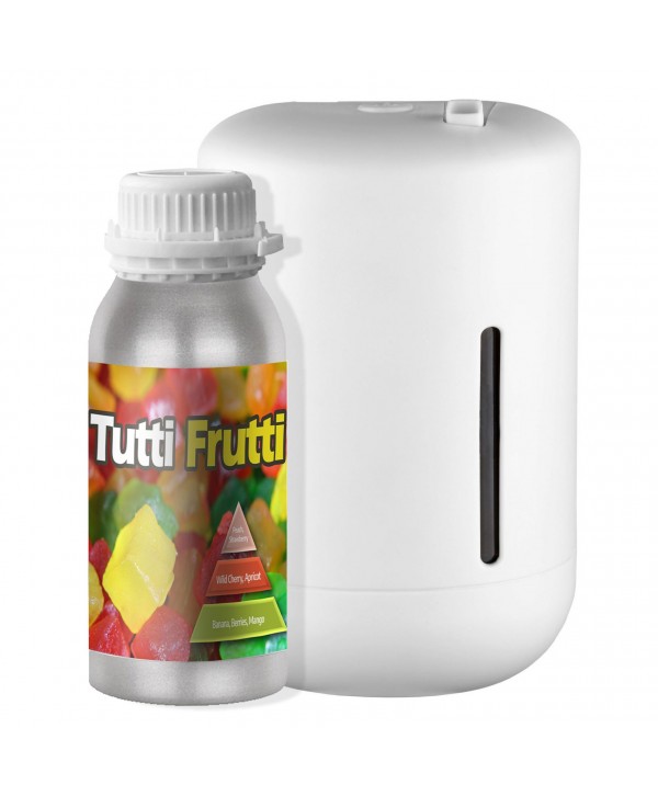 Acasa - - Pachet dispenser odorizant profesional ArliScent 75 + 500 ml ulei esential Tutti Frutti - arli.ro