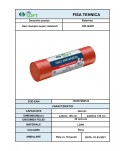 Saci menajeri - Saci Menajeri Roșii 🔴 240 Litri ArliSoft® 10 buc/rola – Super Rezistenți pentru Colectarea Selectivă a Deșeurilor Organice - arli.ro