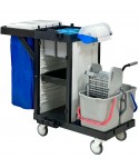 Acasa - Cărucior de Curățenie Modular ArliPlus® M54 pentru Utilizare Profesională in Spații Mari 🏥♻️ - arli.ro