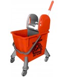  Acasa - Galeata profesionala de curatenie ArliPlus® Spider, 30 L storcator pentru mop, culoare rosie - arli.ro