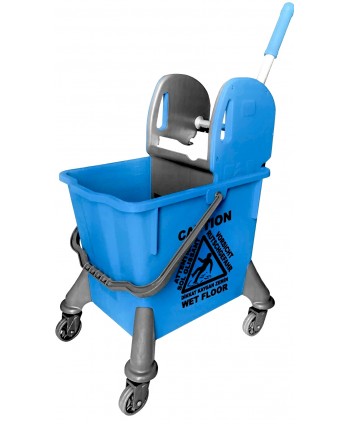 Acasa - Galeata profesionala de curatenie ArliPlus® Spider, 30 L storcator pentru mop, culoare albastra - arli.ro