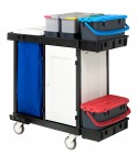 Acasa - Carucior de curatenie modular ArliPlus® M62 (se pot adauga / elimina orice accesorii la alegerea clientului) - arli.ro