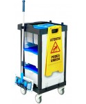 Acasa - Cărucior de Curățenie Multifuncțional ArliPlus® M22 – Compact, Eficient și Ideal pentru Spațiile Medicale 🏥♻️ - arli.ro