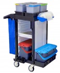 Acasa - Carucior de curatenie modular profesional pentru mopuri preimpregnate, domeniul medical, ArliPlus® M70 - arli.ro