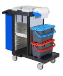 Acasa - Carucior de curatenie modular uz spitalicesc pentru mopuri talpa preimpregnate ArliPlus® M71 - arli.ro