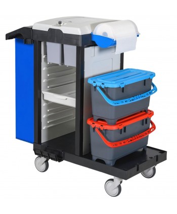  Acasa - Cărucior de Curățenie Modular Uz Spitalicesc ArliPlus® M71 - Siguranță, Organizare și Eficiență🏥♻️ - arli.ro