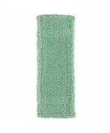 Mopuri profesionale - Mop plat din microfibra ArliSoft®🏆, fixare cu urechi si/sau buzunare, 50 cm, spalare la 90°, termodezinfectie, verde - arli.ro
