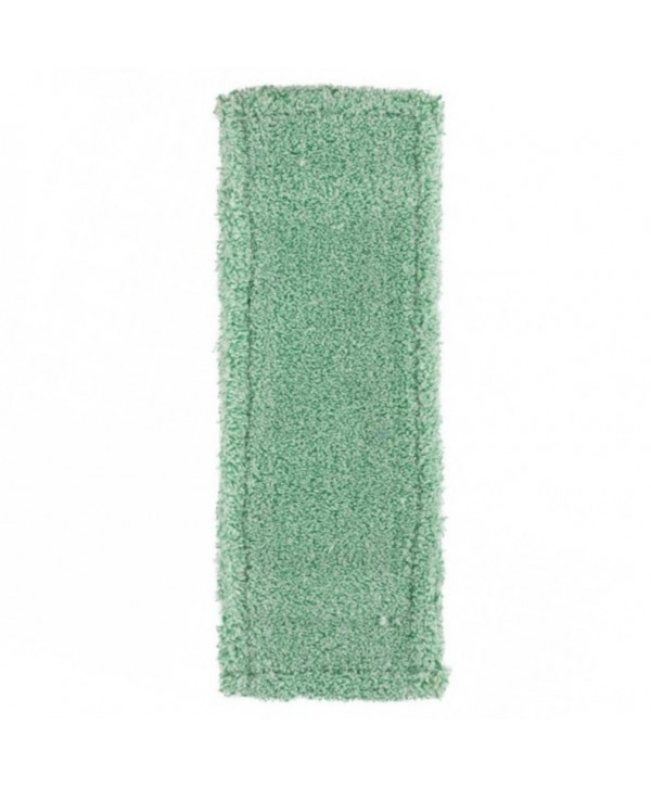 Mopuri profesionale - - Mop plat din microfibra ArliSoft®🏆, fixare cu urechi si/sau buzunare, 50 cm, spalare la 90°, termodezinfectie, verde - arli.ro
