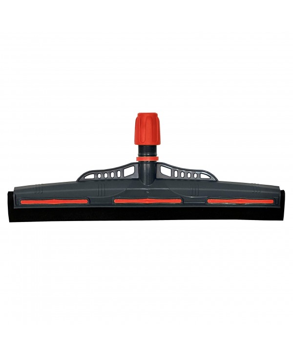 Acasa - - Racleta rosie pentru indepartat lichide de pe pardoseli, lama din spuma poliuretanica 45 cm, fixare cu filet / clema Kentucky - arli.ro