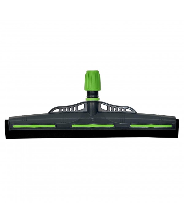 Acasa - - Racleta verde pentru indepartat lichide de pe pardoseli, lama din spuma poliuretanica 45 cm, fixare cu filet / clema Kentucky - arli.ro