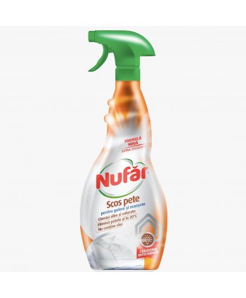 Nufăr – Soluție pentru Îndepărtarea Petelor de pe Gulere și Manșete - flacon 500 ml
