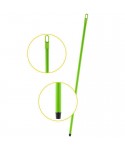 Materiale de curatenie - Mâner metalic ergonomic pentru mopuri, mături și raclete, 120 cm, Verde – Compatibilitate universală și igienă garantată 🟢 - arli.ro