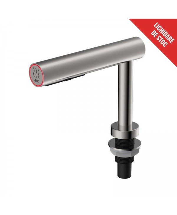 Uscatoare de maini si par - - Uscător de Mâini din Inox Premium 🏆 cu montare pe lavoar, consum redus, uscare in 15 sec, minimalist, ArliTech® Infinity S Pro - arli.ro