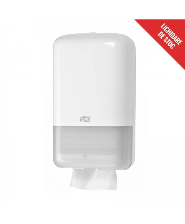 Acasa - - Dispenser hartie igienica impaturita (bulk) alb, Tork T3, cod 556000 - arli.ro
