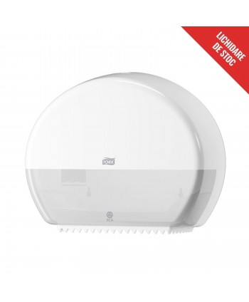  Acasa - - Dispenser hartie igienica Jumbo, alb, Tork T2, cod 555000 - arli.ro