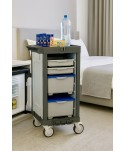 Carucioare medicale - 🧊 Cărucior Alimentare Minibar ArliPlus® M102 - Compact, Eficient și Extrem de Silențios pentru Servirea Camerelor - arli.ro