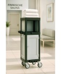  Carucioare pentru cameriste - Cărucior Hotelier 🏨 pentru Housekeeping ArliPlus® M910 – Compact, Eficient și Sustenabil - arli.ro