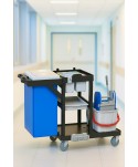  Acasa - Cărucior de Curățenie Modular ArliPlus® M641 – Soluție Profesională cu Sac de 120L pentru Spații Mari - arli.ro